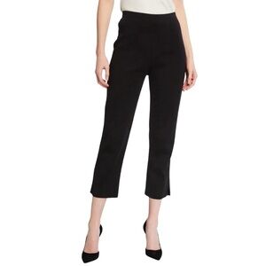 Neiman Marcus Lisa Pants Womens Size 8 Black New NWT Cropped Dress Pant Stretch